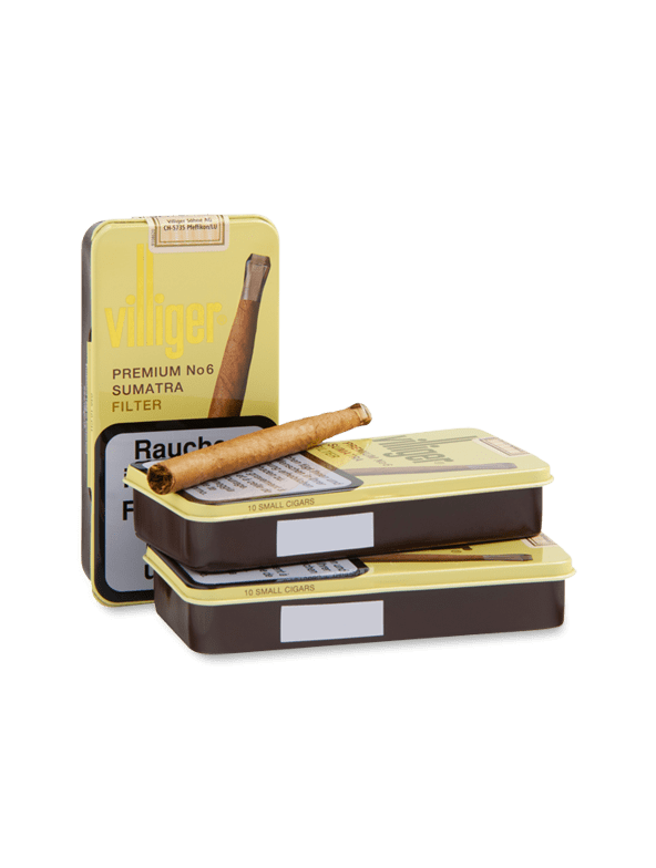 Villiger-Premium-No6-Sumatra-Filter-Stapelaufnahme-CH