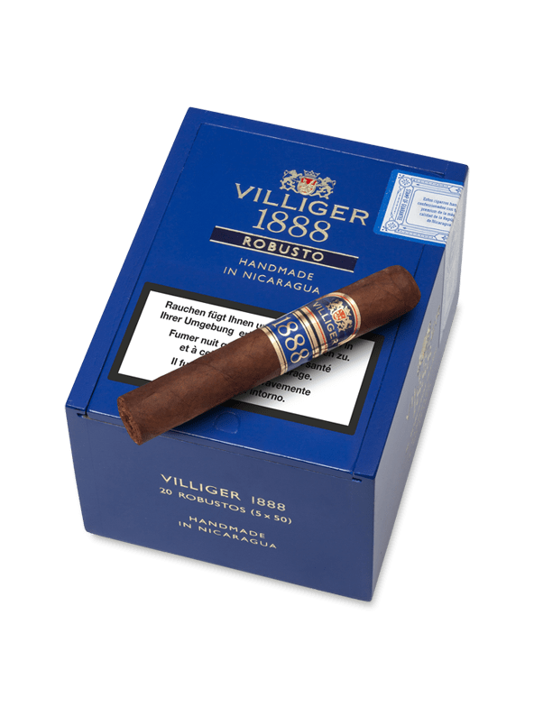 VILLIGER-1888_NICARAGUA_Robusto_1x20_Kiste-liegend