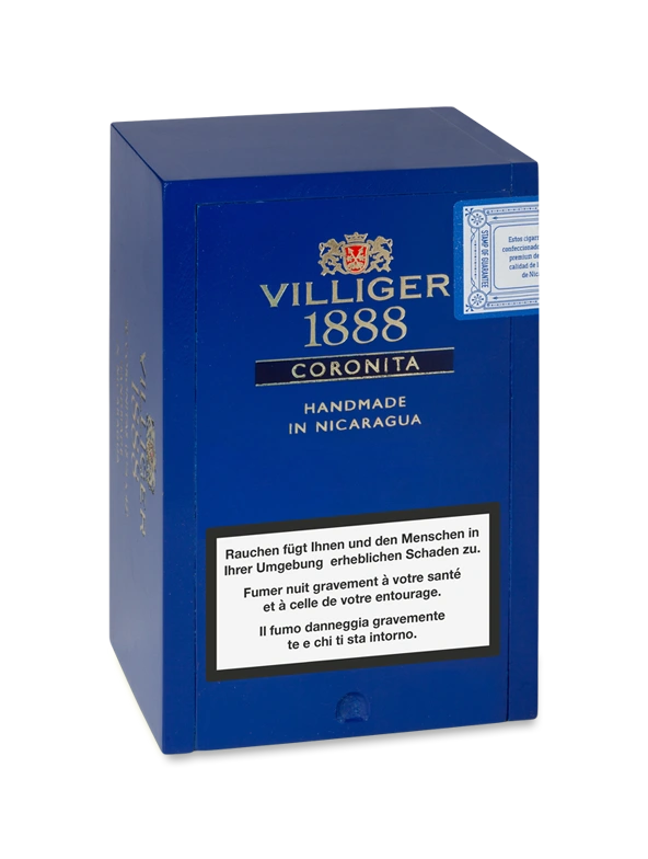 VILLIGER-1888_NICARAGUA_Coronita_1x20_Kiste-stehend