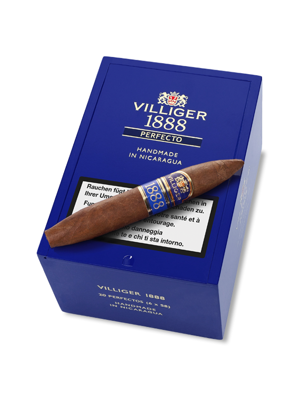 Villiger-1888-Nicaragua-Perfecto-1x20-Kiste-Liegend-CH