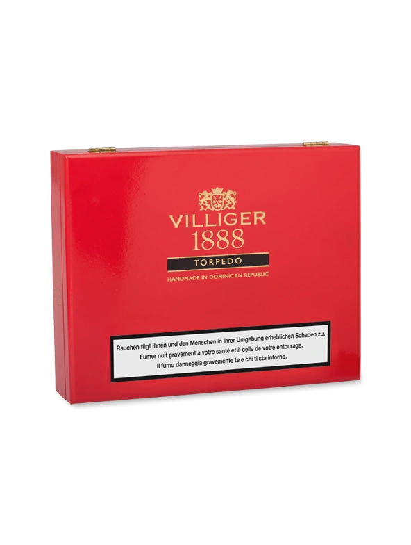 VILLIGER-1888_DOMINICAN-REPUBLIC_Torpedo_1x20_Kiste-stehend